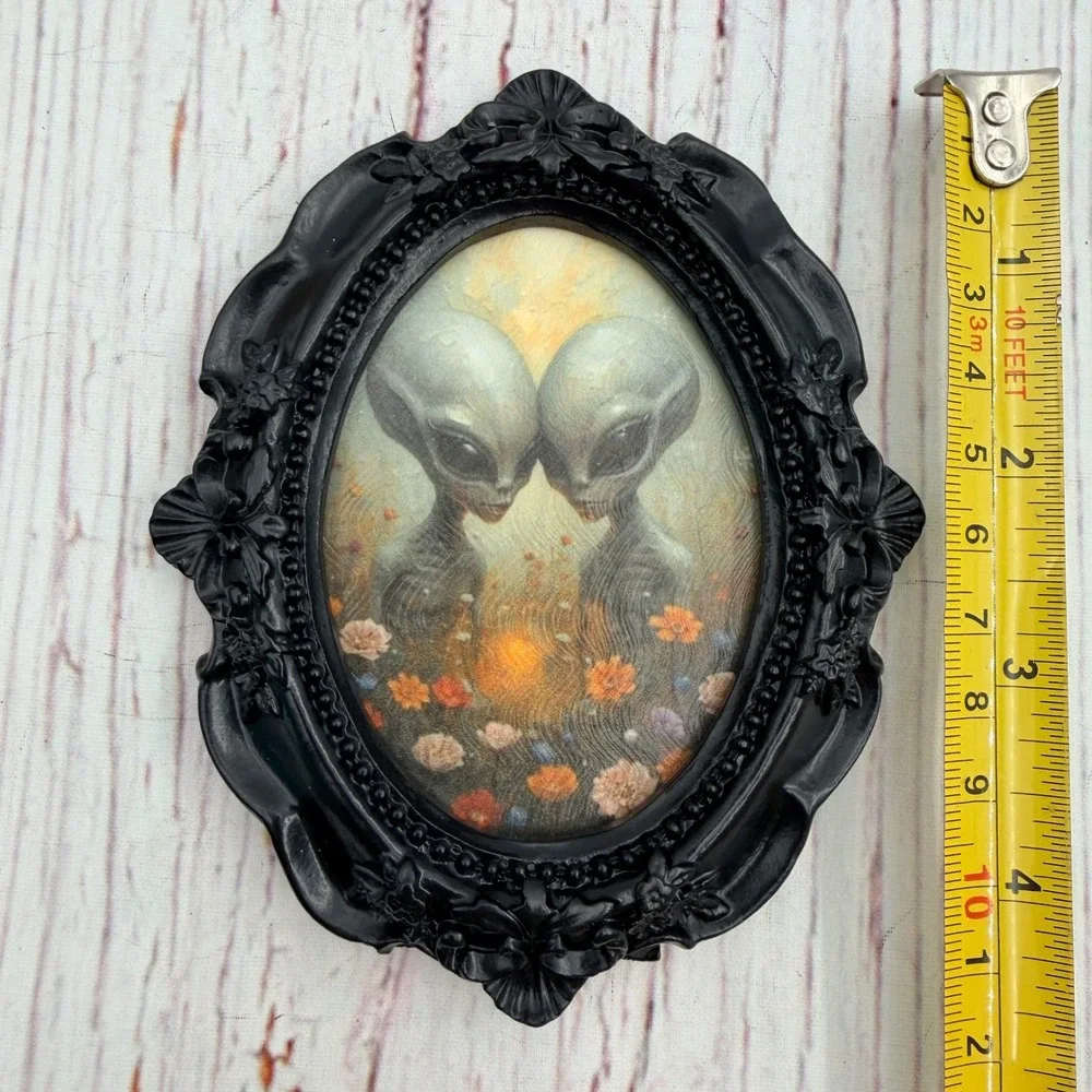Handmade alien art